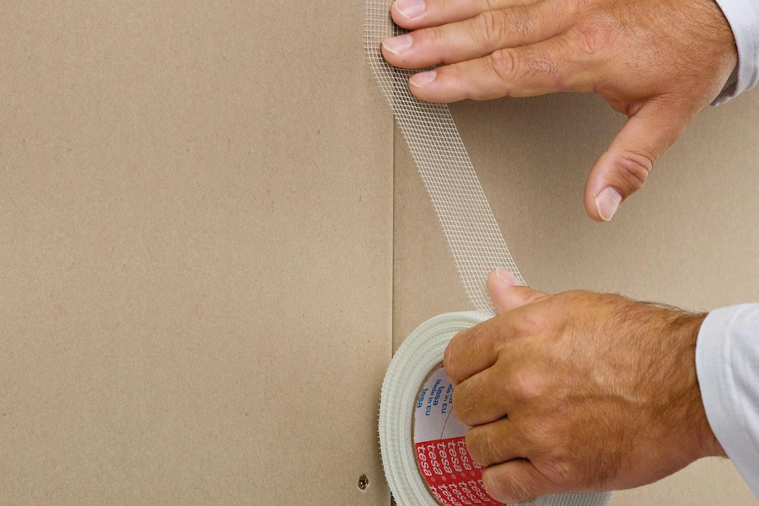 9 tejprullar: Glasfiberförstärkning (tesa) 9 tejprullar: Glasfiberförstärkning (tesa)